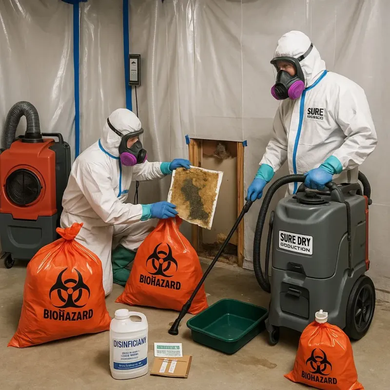 Contaminated Water Handling Protocols process in Idylwood, VA